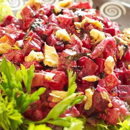 Рецепт Винегрета с морской капустой и рыбой