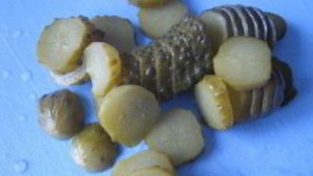 Рецепт винегрета с рыбой