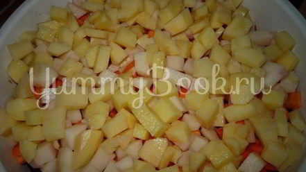 Рецепт винегрета с сельдью и консервированной фасолью