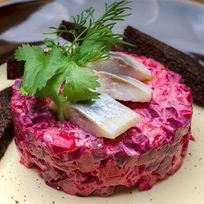 Винегрет с селедкой