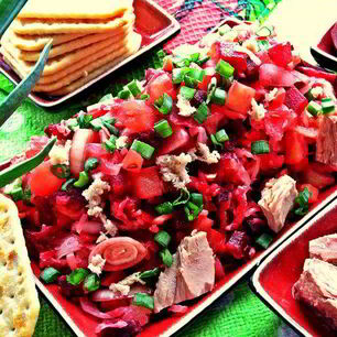 Рецепт Винегрета с тунцом