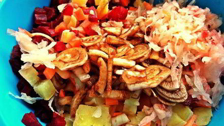 Рецепт винегрета с тунцом