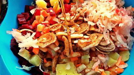 Рецепт винегрета с тунцом