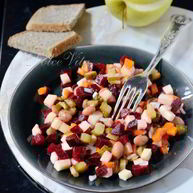 Рецепт Винегрета с яблоком