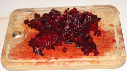 Рецепт винегрета с зеленым горошком