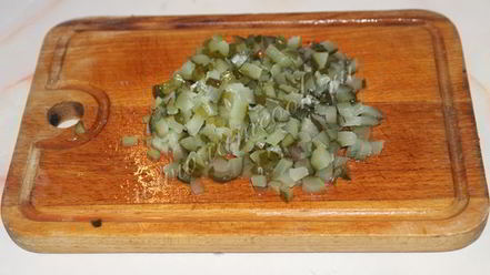 Рецепт винегрета с зеленым горошком