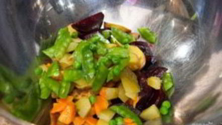 Рецепт винегрета в духовке