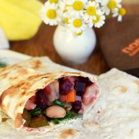 Винегрет в лаваше