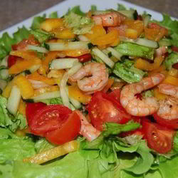 Рецепт Вкусного низкокалорийного салата