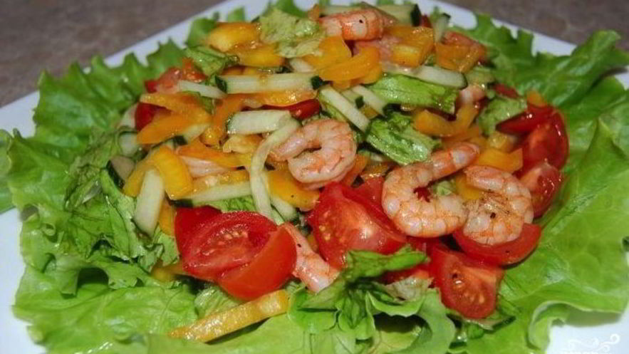 Рецепт вкусного низкокалорийного салата