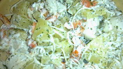 Рецепт Экзотического салатика