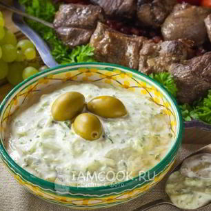 Рецепт Белого соуса для шашлыка