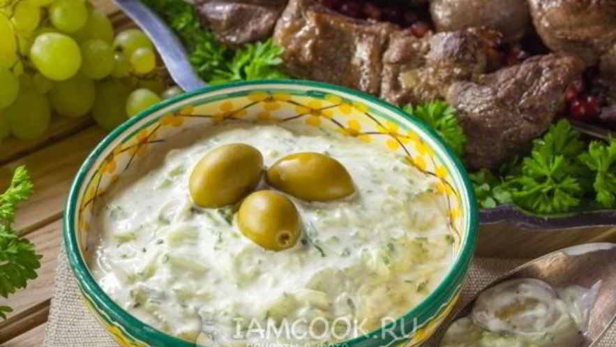 Рецепт белого соуса для шашлыка