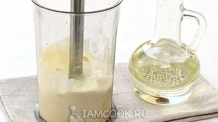 Рецепт домашнего майонеза с горчицей в блендере