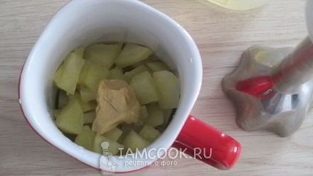 Рецепт майонеза постного яблочного