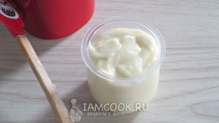 Рецепт майонеза постного яблочного