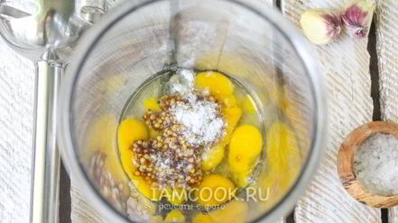 Рецепт майонеза с французской горчицей