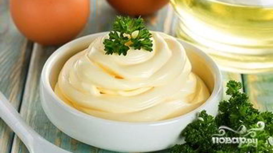 Рецепт майонеза с горчичным порошком