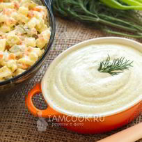 Рецепт Майонеза сметанного без яиц