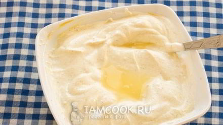 Рецепт майонеза сметанного без яиц