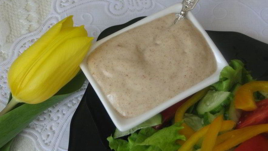 Рецепт постного майонеза из льняной муки