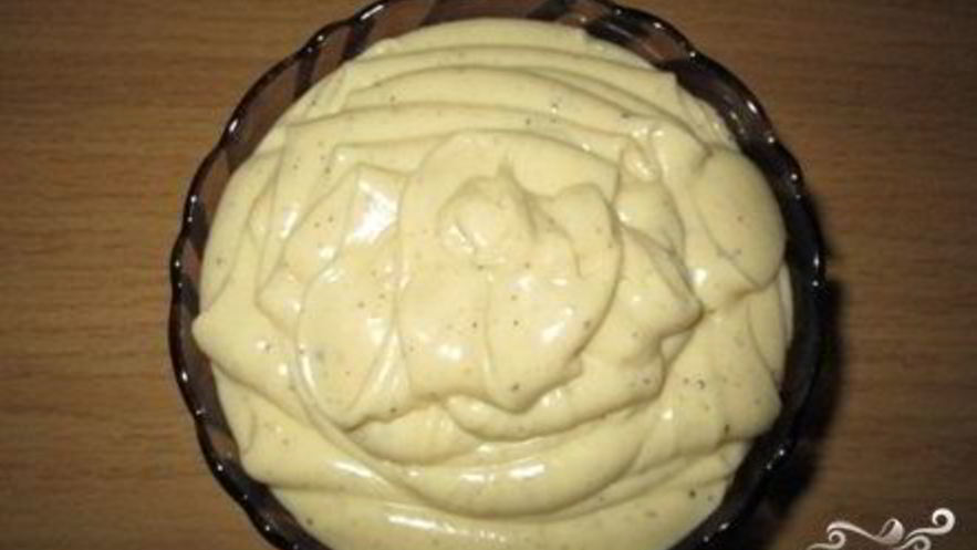 Рецепт вегетарианского майонеза из сметаны