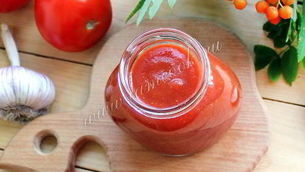 Рецепт домашнего кетчупа с пряностями