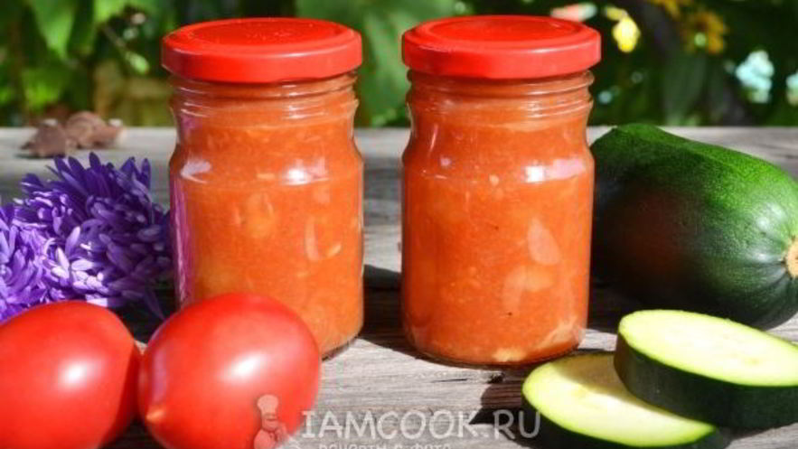 Рецепт кетчупа из кабачков