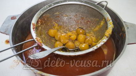 Рецепт кетчупа из помидоров и алычи на зиму