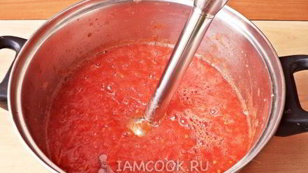 Рецепт кетчупа из помидоров с яблоками на зиму