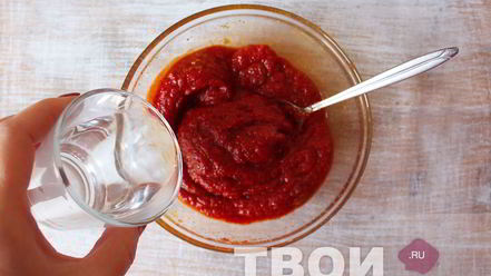 Рецепт кетчупа из томатной пасты