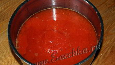 Рецепт кетчупа на зиму