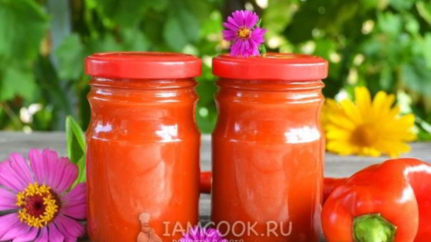 Рецепт кетчупа с болгарским перцем