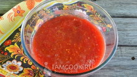Рецепт кетчупа с болгарским перцем