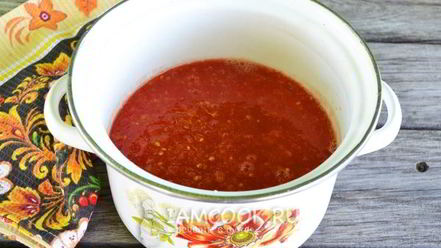 Рецепт кетчупа с болгарским перцем