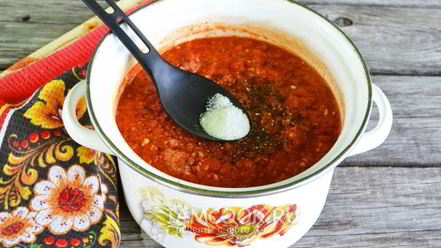 Рецепт кетчупа с болгарским перцем