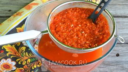 Рецепт кетчупа с болгарским перцем