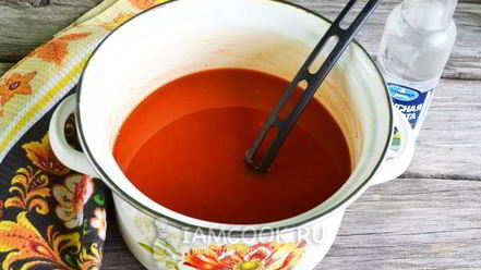 Рецепт кетчупа с болгарским перцем