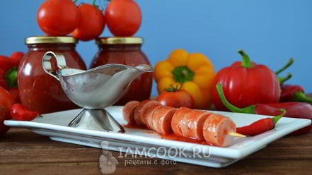 Рецепт кетчупа с крахмалом на зиму