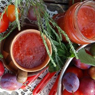 Рецепт Кетчупа со сливами на зиму