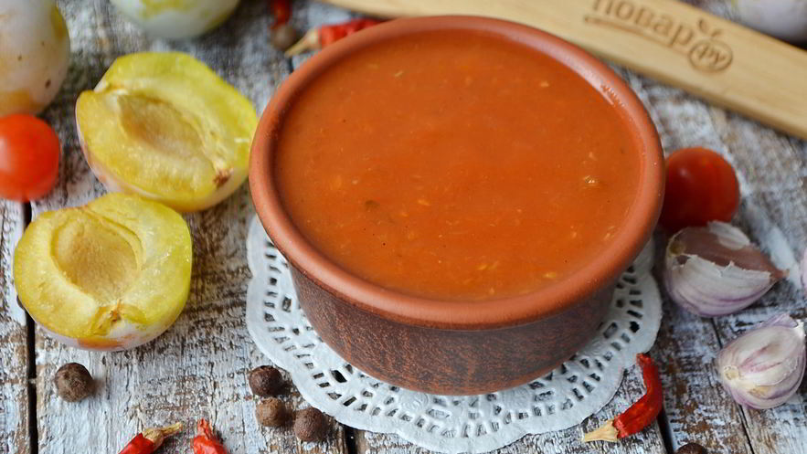 Рецепт кетчупа со сливами