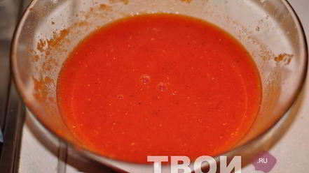 Рецепт консервированного томатного соуса