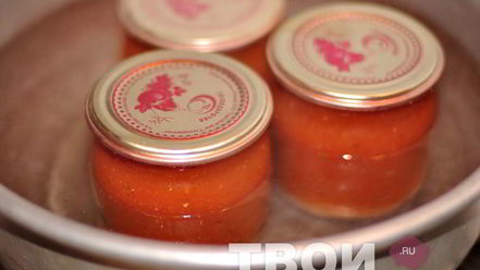 Рецепт консервированного томатного соуса