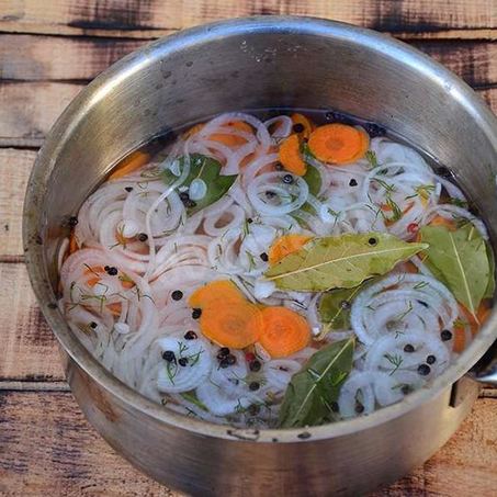 Рецепт Горячего маринада для рыбы