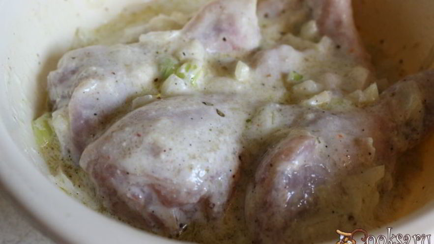 Рецепт кефирного маринада для курицы