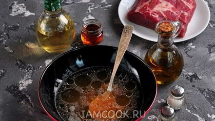 Рецепт маринада для говядины для запекания в духовке