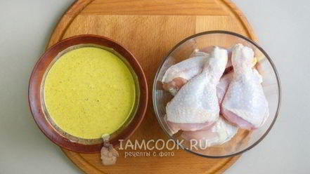 Рецепт маринада для курицы на кефире