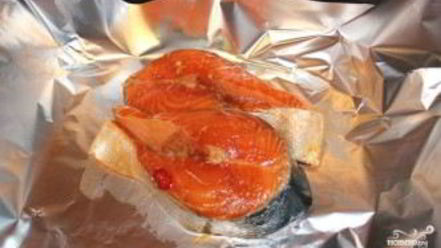 Рецепт маринада для лосося в духовке