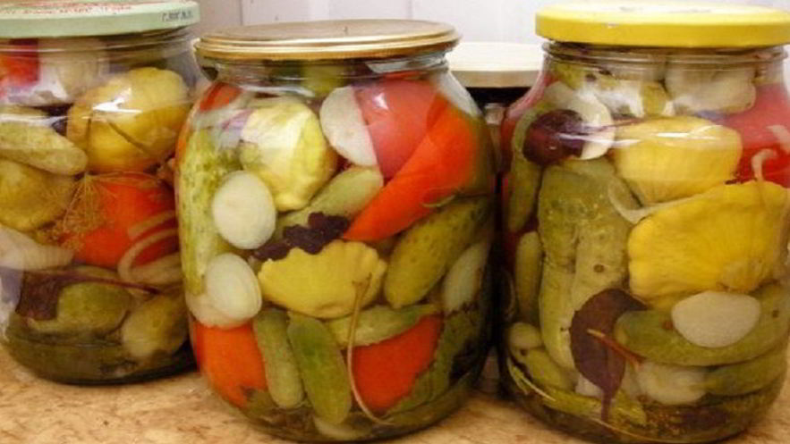 Рецепт маринада для овощей на зиму