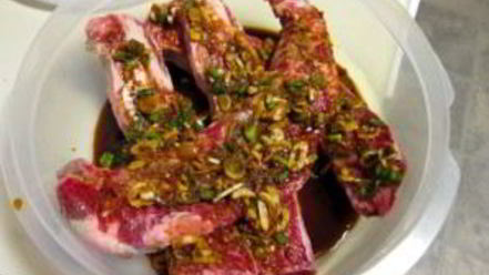 Рецепт маринада для ребрышек на гриле